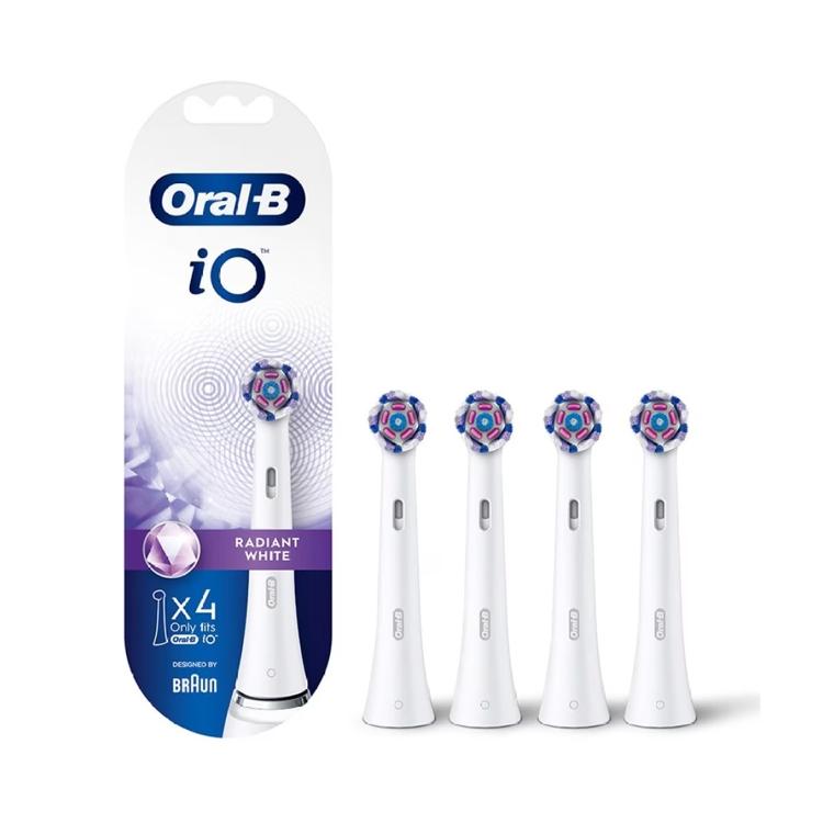 Oral-B iO 美白至臻刷頭4支裝 ( 白色)(只適用於 iO 電動牙刷)