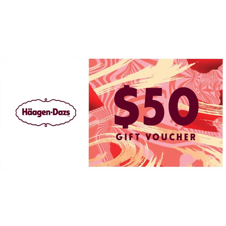 Haagen-Dazs $50 雪糕禮券 10 pcs
