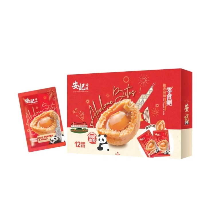 安記零食鮑 - 椒香麻辣 (12包裝)