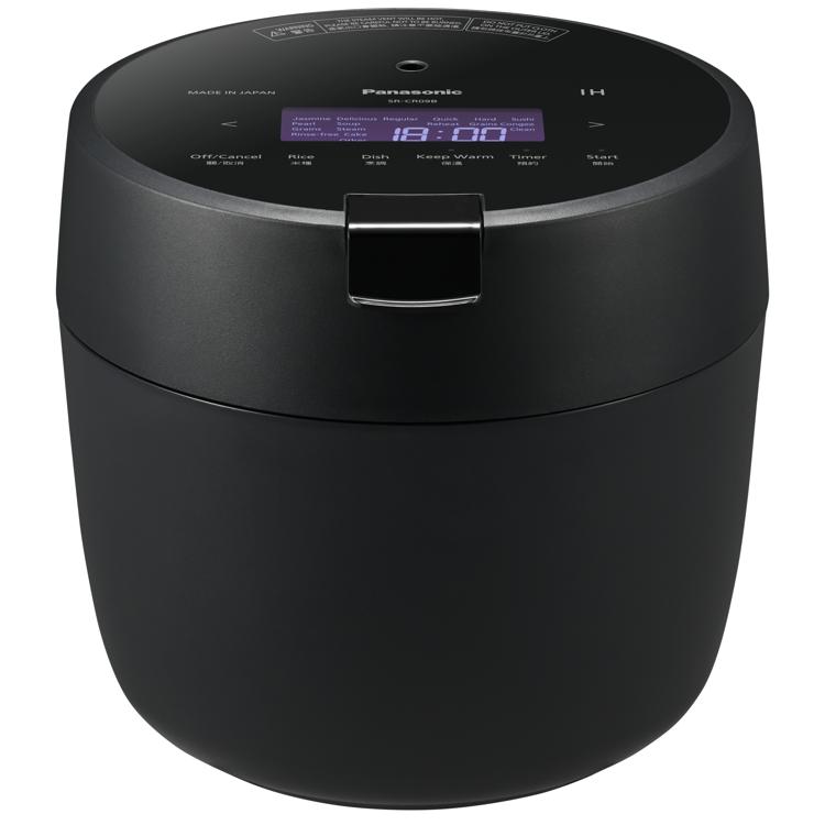 PANASONIC SR-CR09B IH磁應黑鑽西施電飯煲 (0.9公升)   黑色