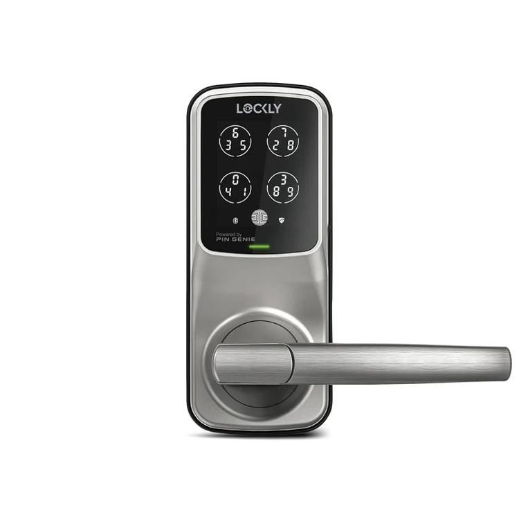 LOCKLY PGD628F Secure Plus 智能門鎖   緞面鎳色