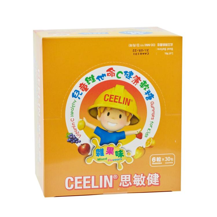 思敏健 - 兒童維他命C健康軟糖 - 6粒 x 30包