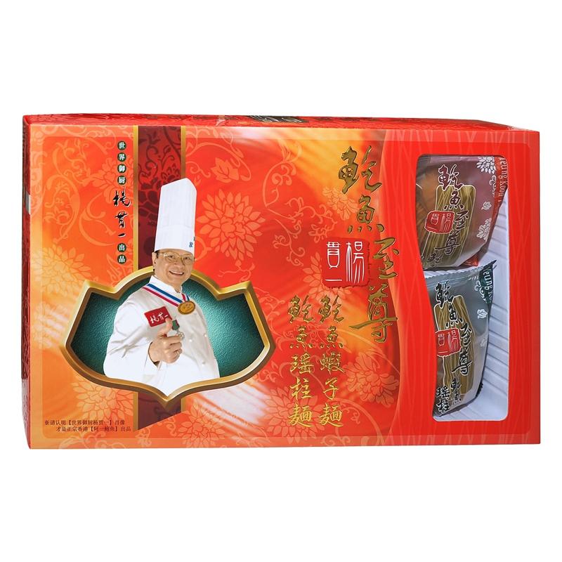 阿一  御品大紅袍鮑魚蝦子麵及瑤柱麵 300g (8個裝) 