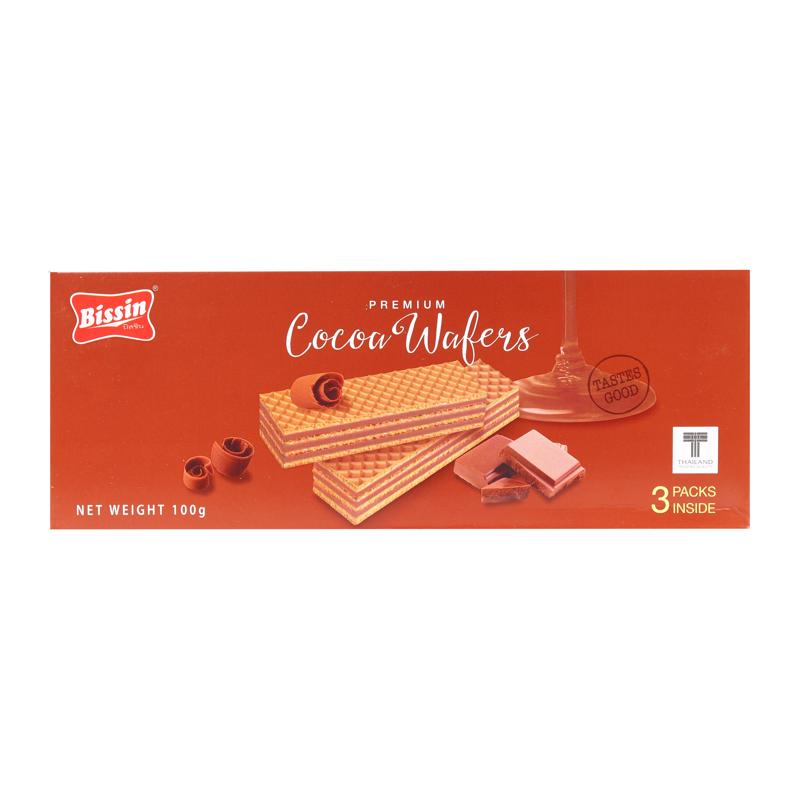 必先  朱古力味夾心威化 100g