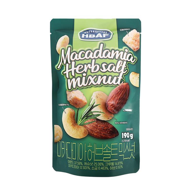 HBAF 香草鹽味夏威夷果仁 & 雜錦果仁