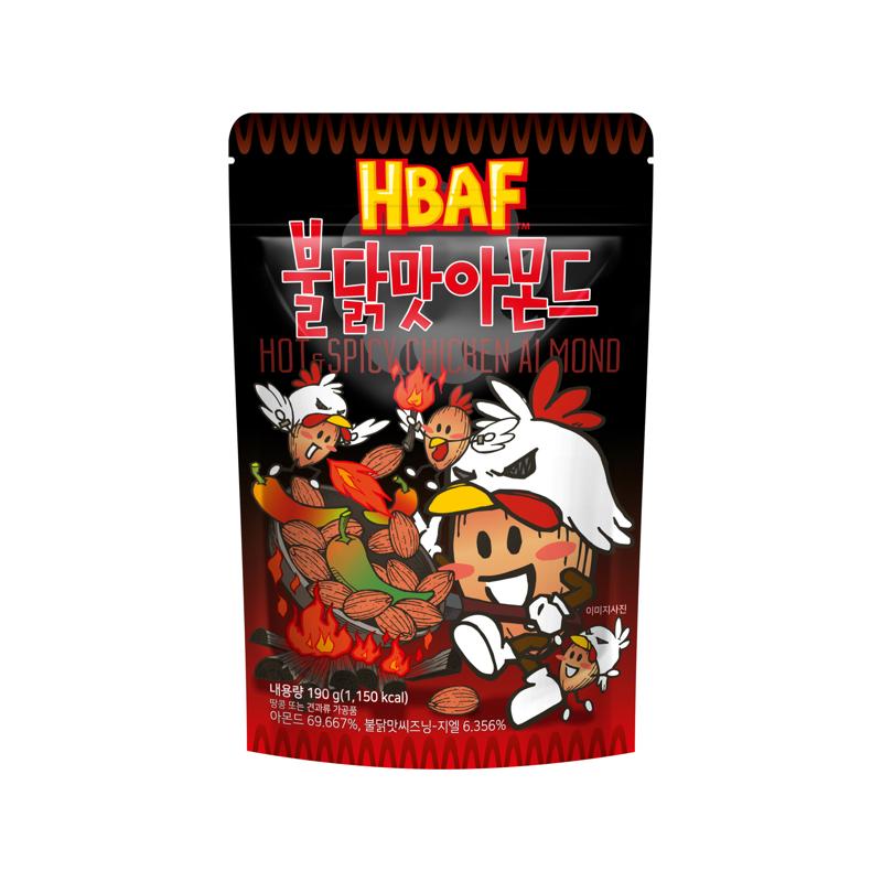 HBAF 乾焗原粒香辣雞味杏仁