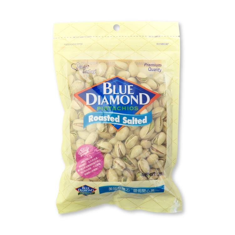 藍鑽石包裝鹽焗開心果 200g