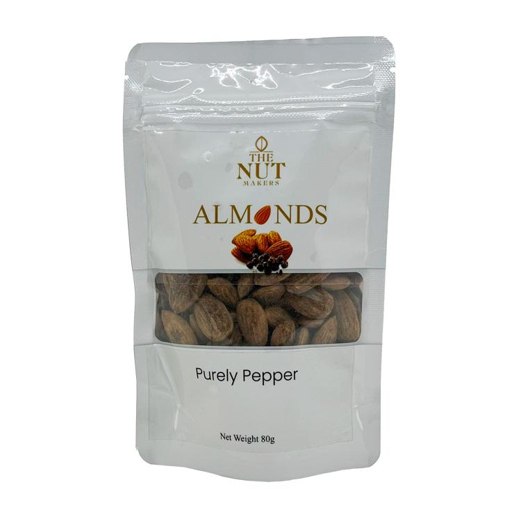 The Nut Makers 胡椒味乾烤杏仁 80G
