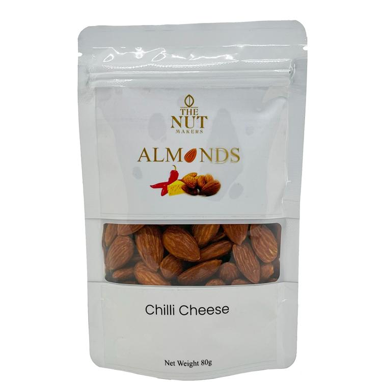 The Nut Makers 辣味芝士乾烤杏仁 80G