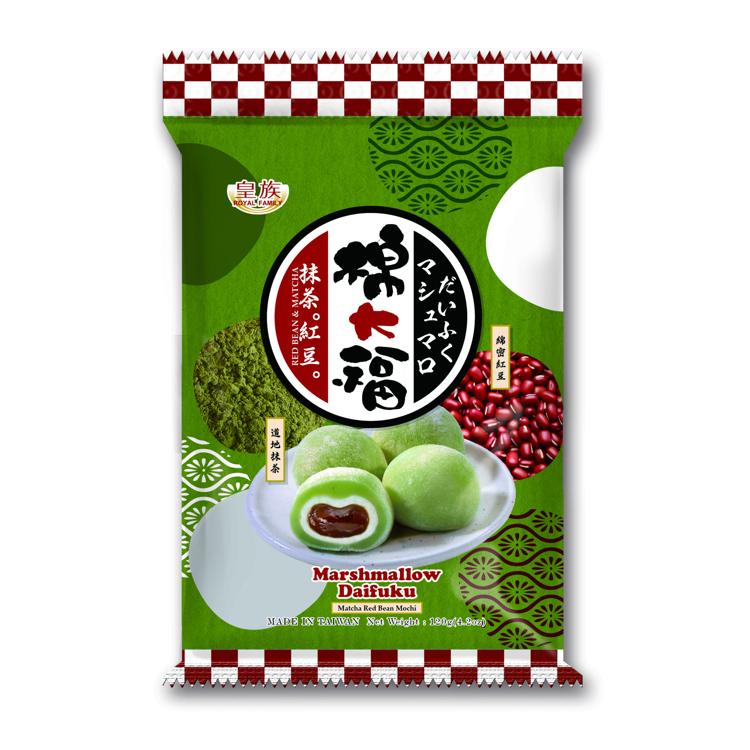 皇族抹茶大福 (紅豆味) 120g