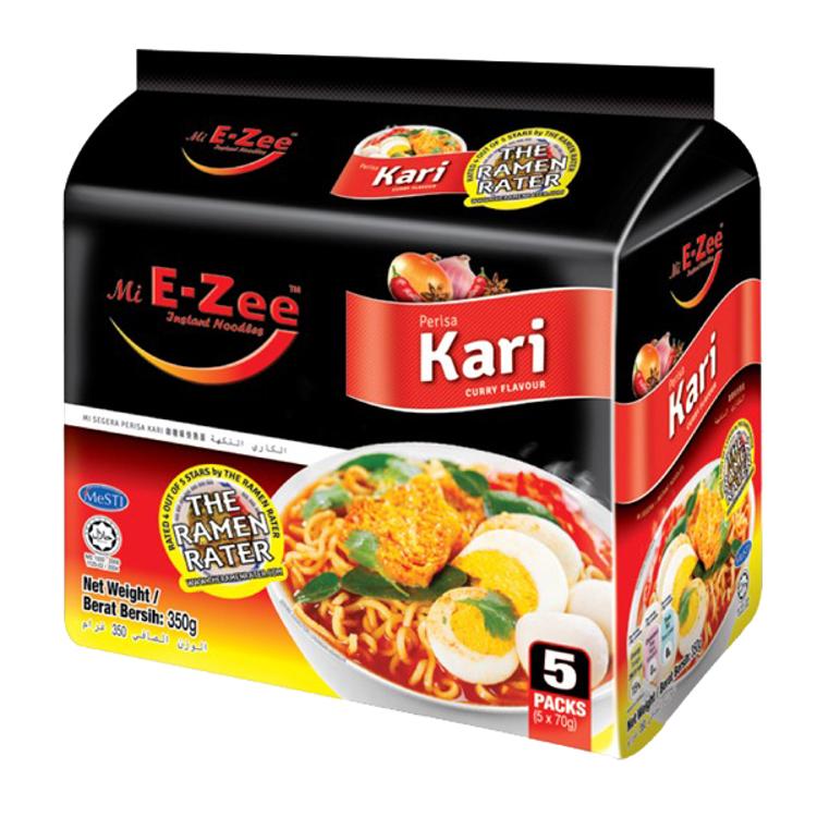E-Zee 咖哩味湯麵 5x70G