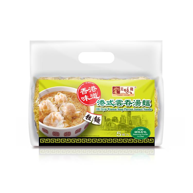 美味棧港式雲吞湯麵(幼麵) 300g