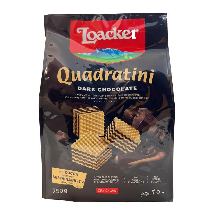 Loacker 粒粒黑朱古力威化 250g