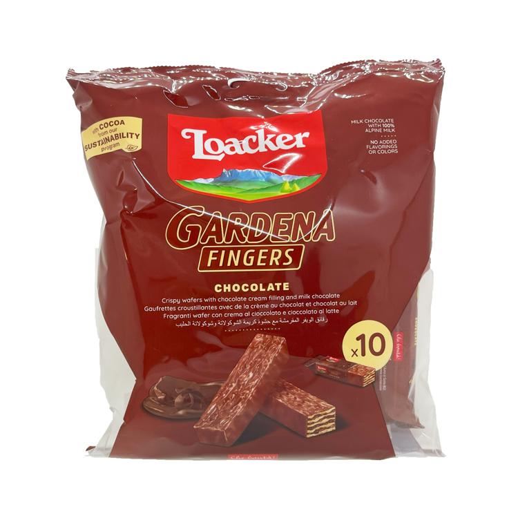 Loacker 迷你朱古力威化手指條 125g