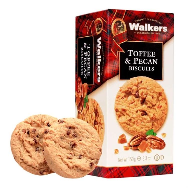 Walkers 焦糖合桃曲奇 150g