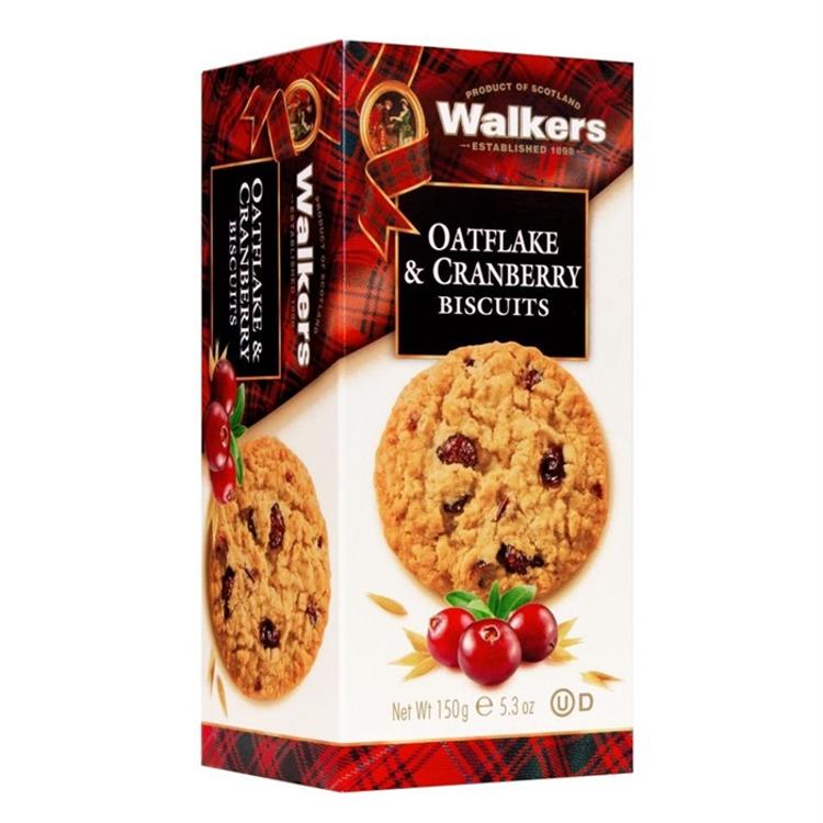 Walkers 燕麥紅梅曲奇 150g