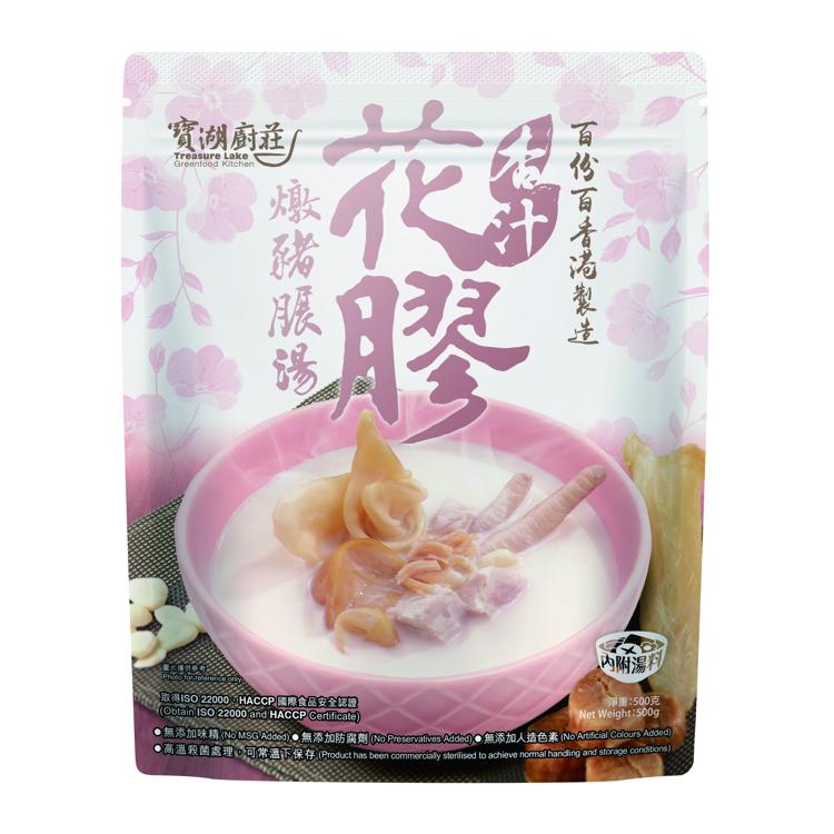 寶湖廚莊杏汁花膠燉豬?湯500g