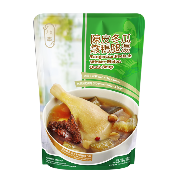 順南陳皮冬瓜燉鴨腿湯 500g