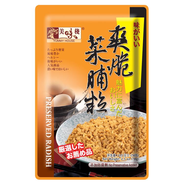 美味棧爽脆菜脯粒 70g x 3