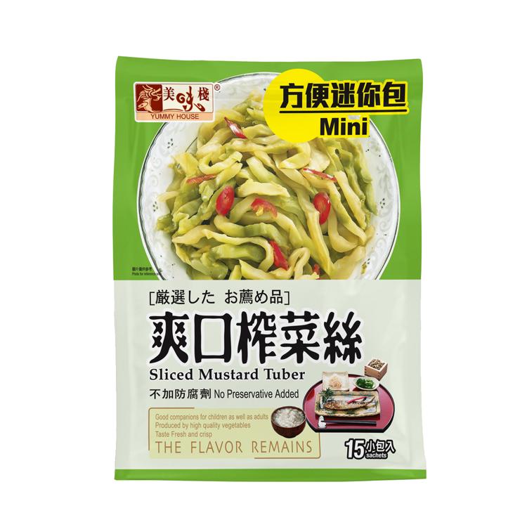 美味棧爽口榨菜絲(方便迷你包) 20g x15