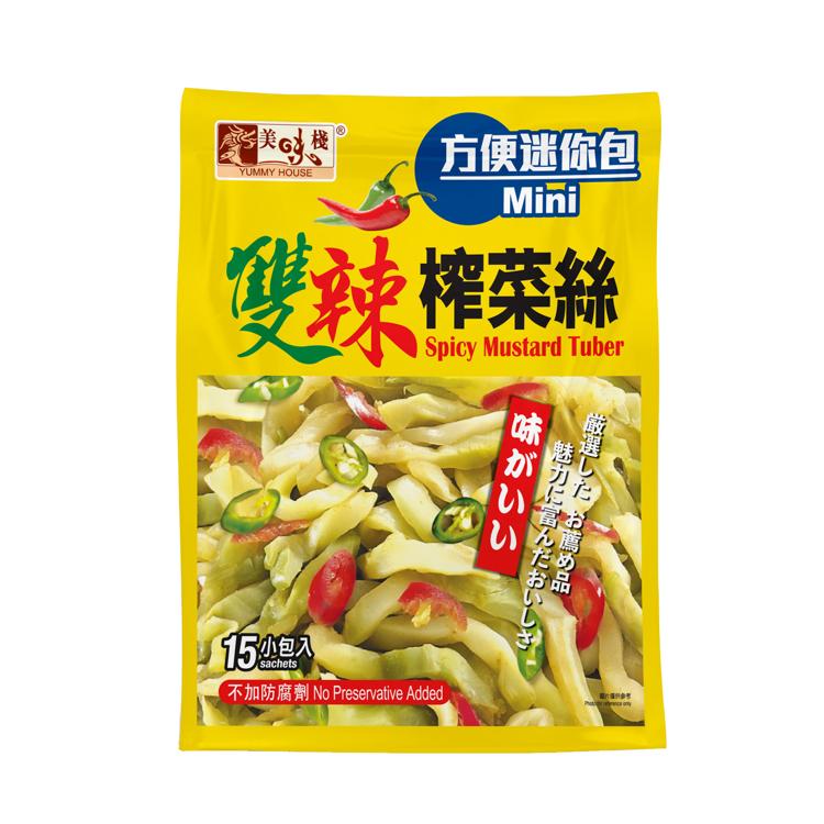 美味棧雙辣榨菜絲 (方便迷你包) 20g x15