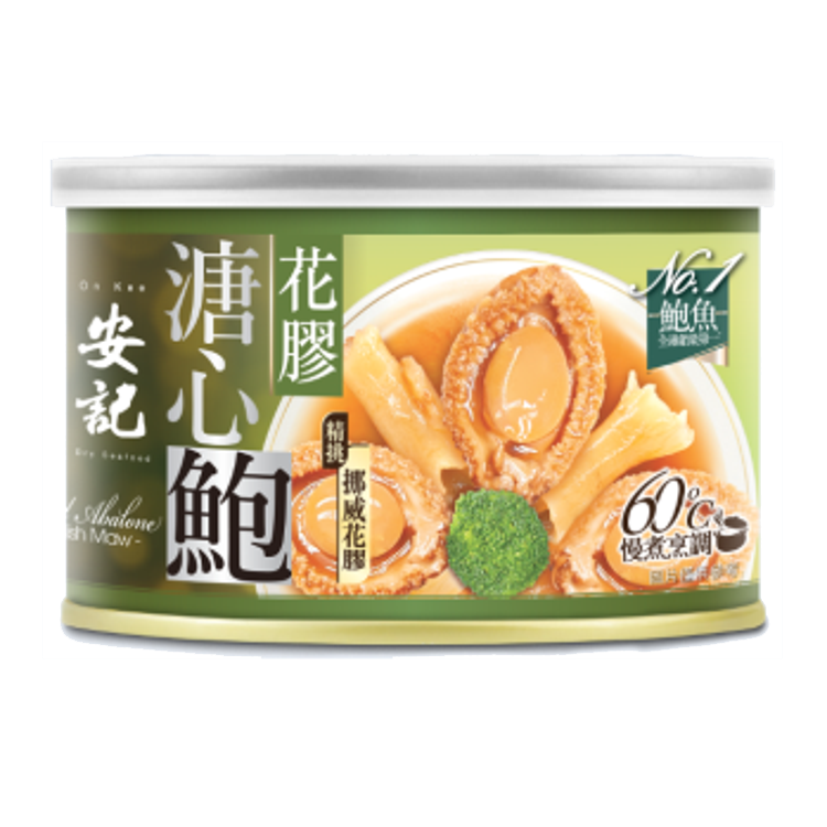 安記花膠溏心鮑 罐裝(3-4隻裝) 180克