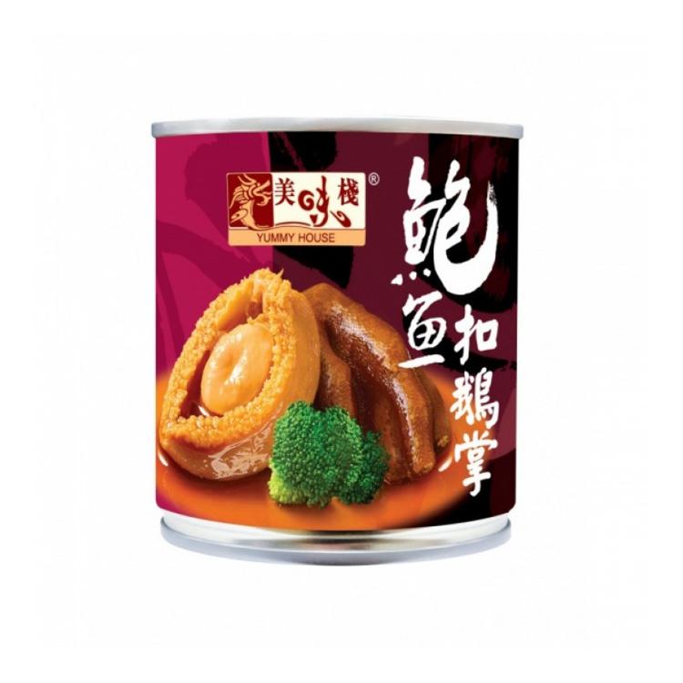 美味棧鮑魚扣鵝掌 280g