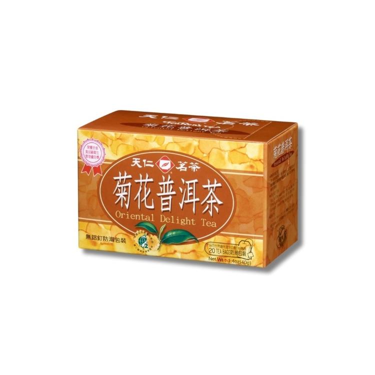 天仁菊花普洱茶包(20入)