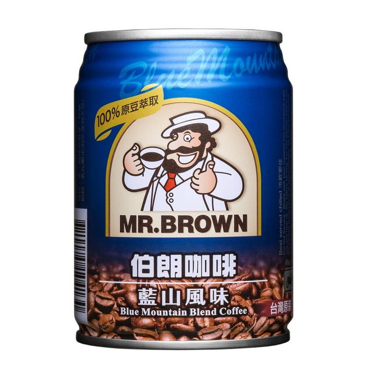 伯朗藍山風味咖啡-罐裝 240ml