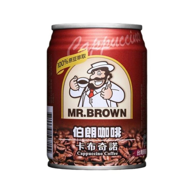伯朗卡布奇諾咖啡-罐裝 240ml