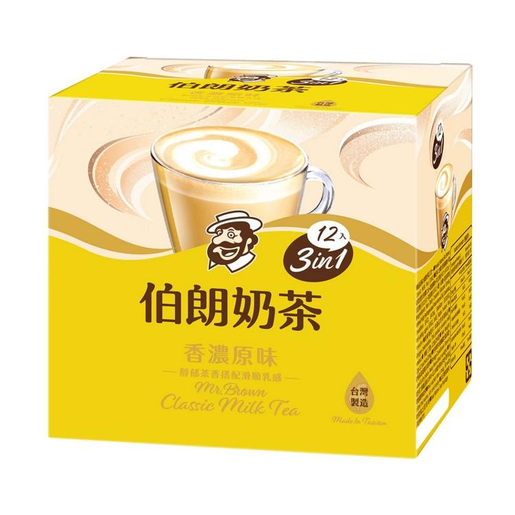 伯朗奶茶-三合一 盒裝 (17克 x 12包)