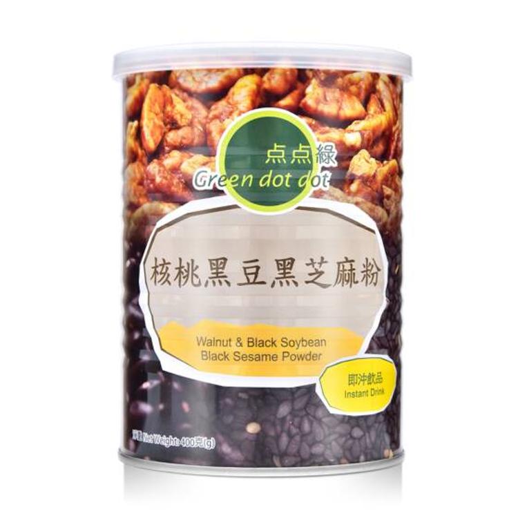 點點綠核桃黑豆黑芝麻粉 400g