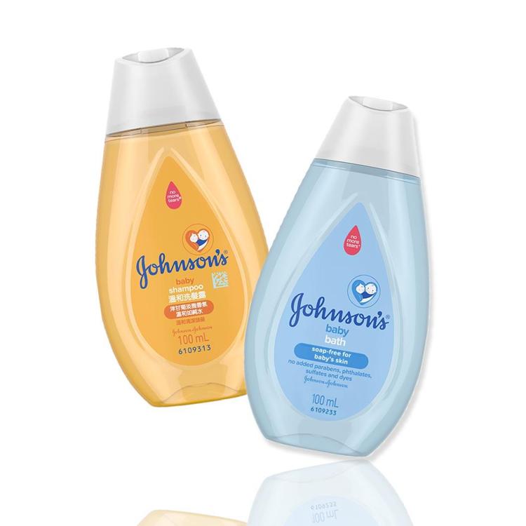 強生孖寶(浴露100ml+洗頭水100ml)