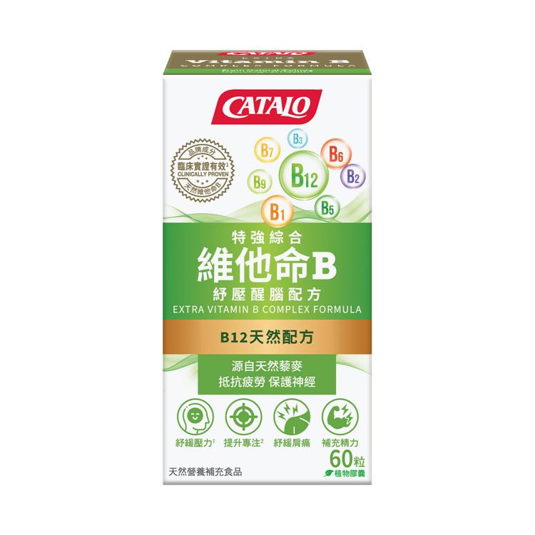 CATALO 特強綜合維他命B 60粒
