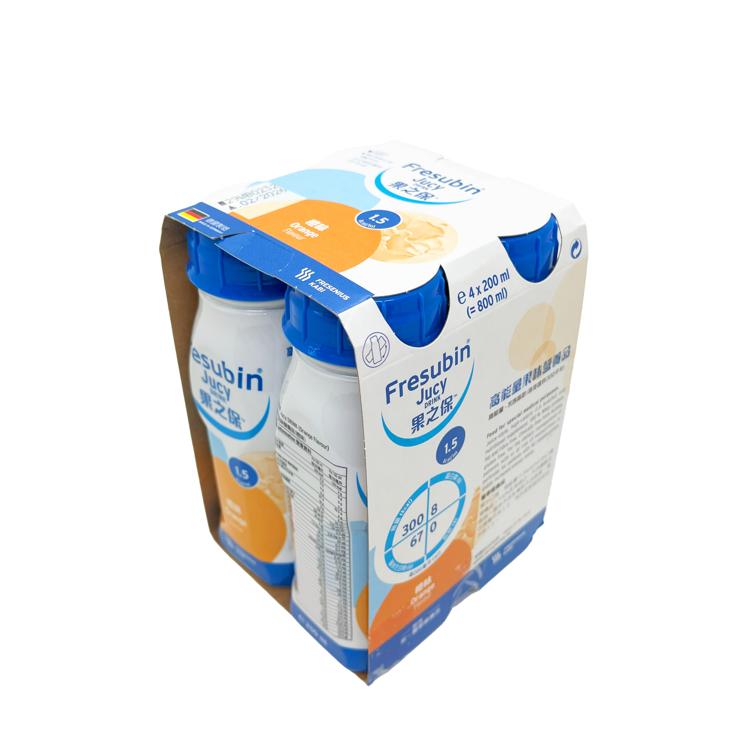 Fresenius Kabi 倍力康果之保果味營養品 (橙味) 200mlx4支