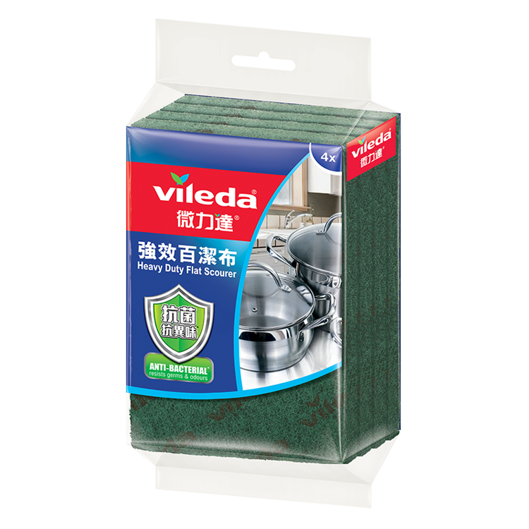 微力達強效百潔布4片裝