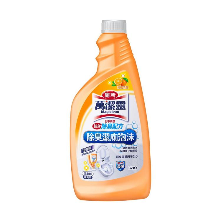 萬潔靈除臭潔廁泡沬  補充裝 500ml