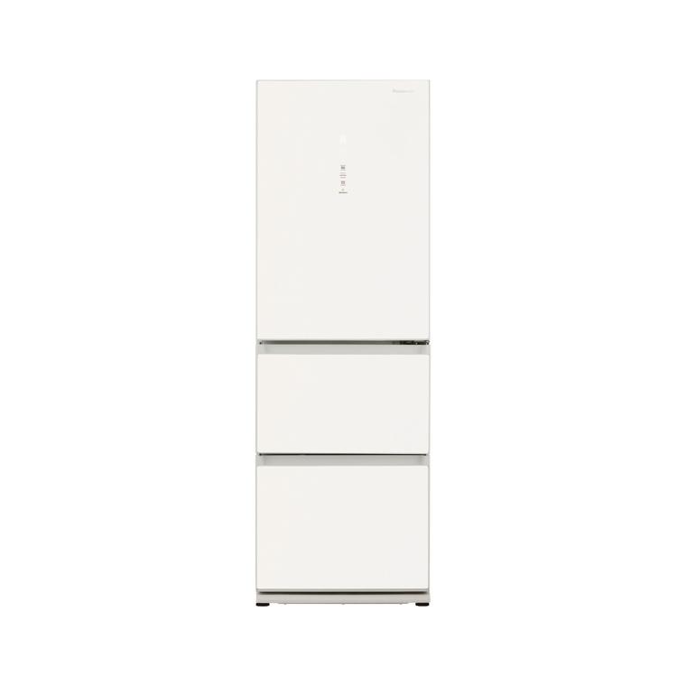 PANASONIC NR-C370GH-W3 ECONAVI 智慧節能三門雪櫃   雪亮白色