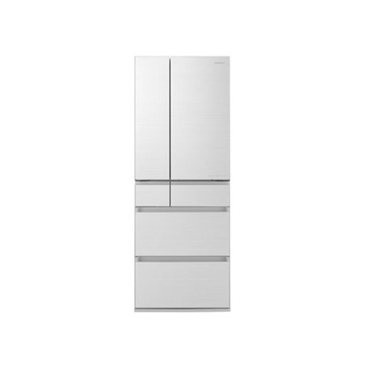 PANASONIC NR-F607HX-W3 AI ECONAVI 智慧節能六門雪櫃   閃亮白色