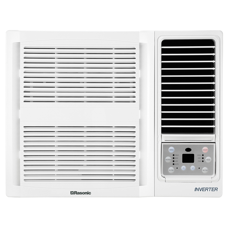 RASONIC 變頻淨冷窗口機 (0.75匹)   白色