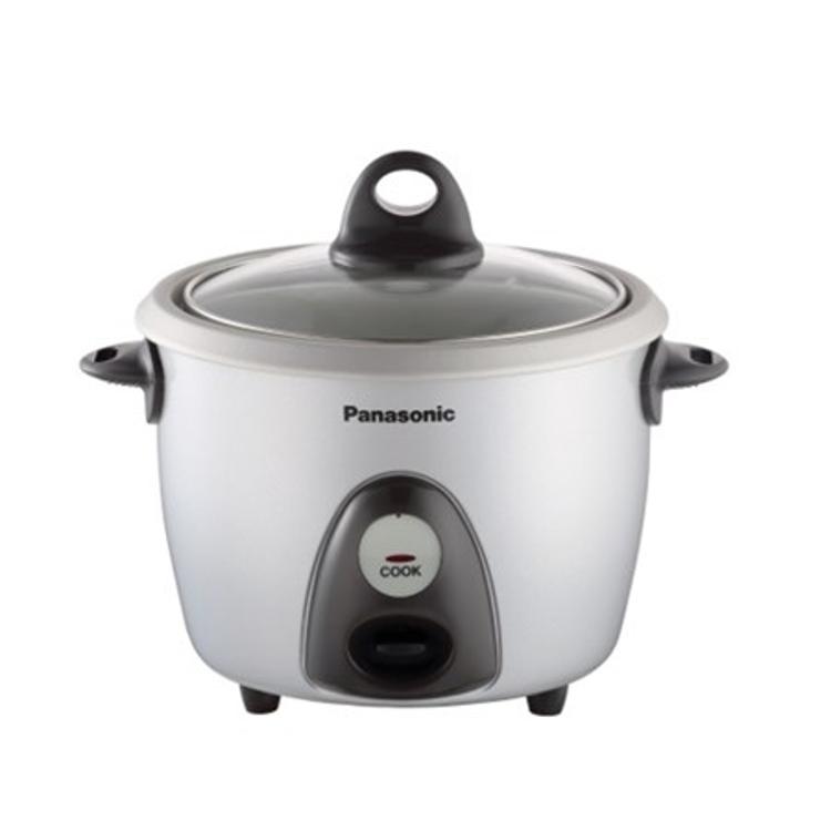 PANASONIC 防黏內鍋電飯煲 (0.6公升)   銀色
