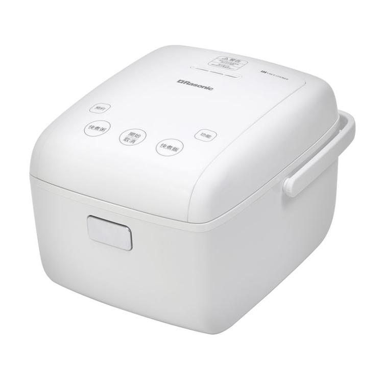 RASONIC IH磁應電飯煲 (0.7升，輕觸式)   白色