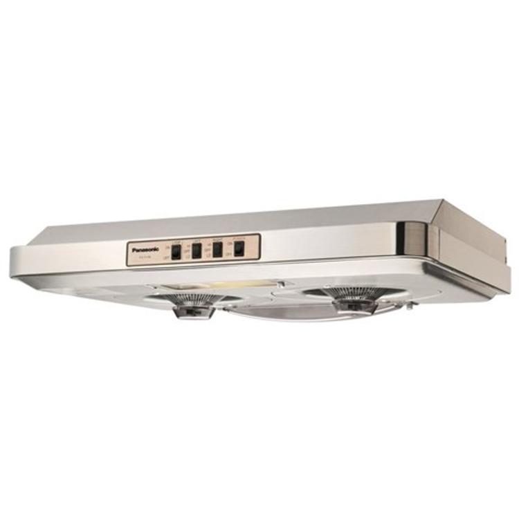 PANASONIC 雙千翼渦輪抽油煙機 (按鈕式) (LED 燈型號)   白色