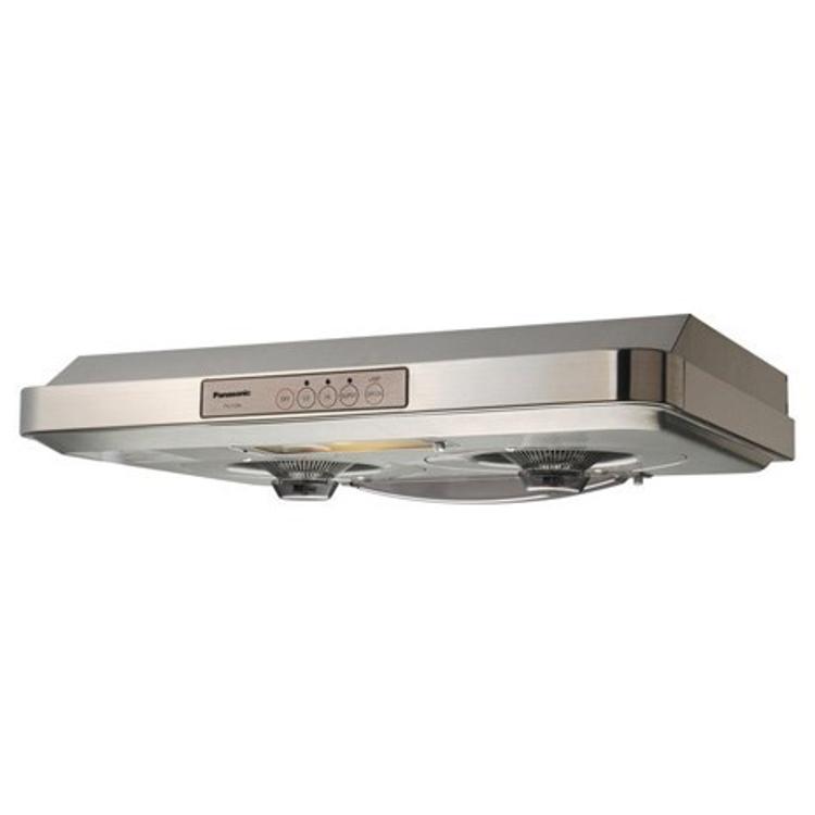 PANASONIC 雙千翼渦輪抽油煙機 (輕觸式) (LED 燈型號)   銀色
