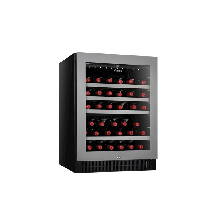 VINTEC Seamless Stainless Steel Series 酒櫃   單溫區 (40瓶)