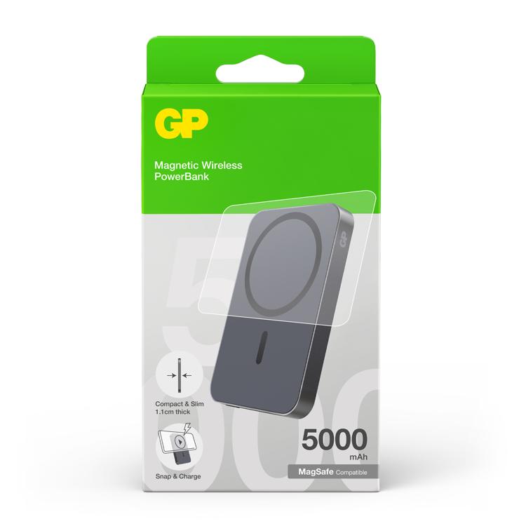 GP 超霸Ultra Slim 磁吸無線儲電寶 5000 mAh