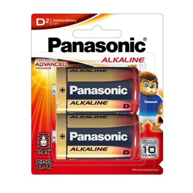 PANASONIC 鹼性電池 (大號) (2粒)