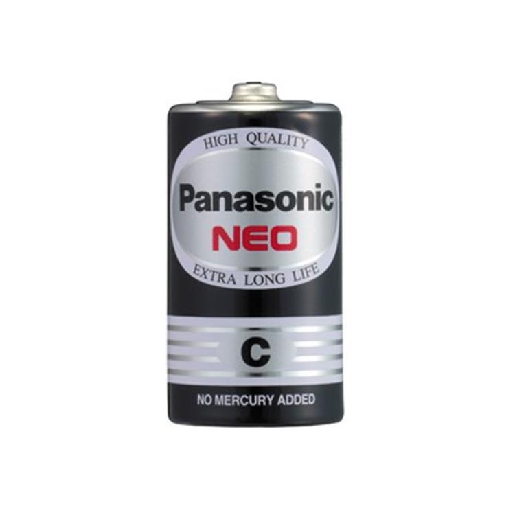 PANASONIC Neo 碳性電池 (中號) (超強) (2粒)