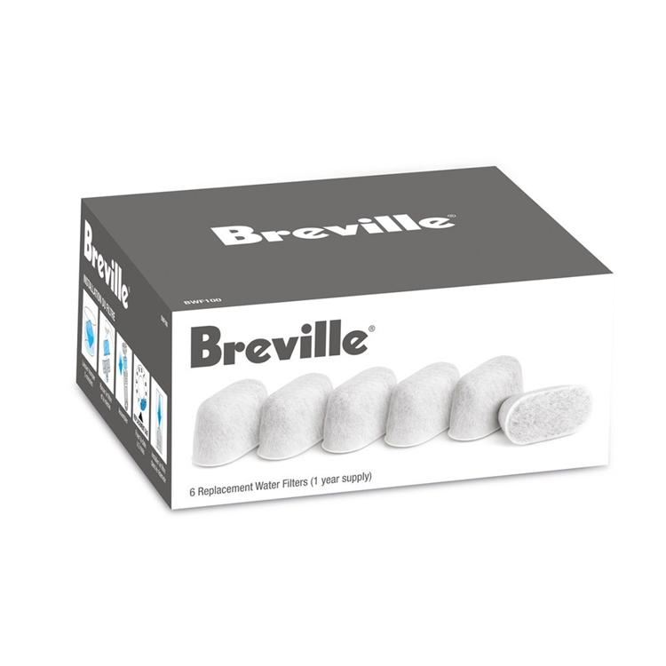 BREVILLE 活性炭濾水器 (6個)