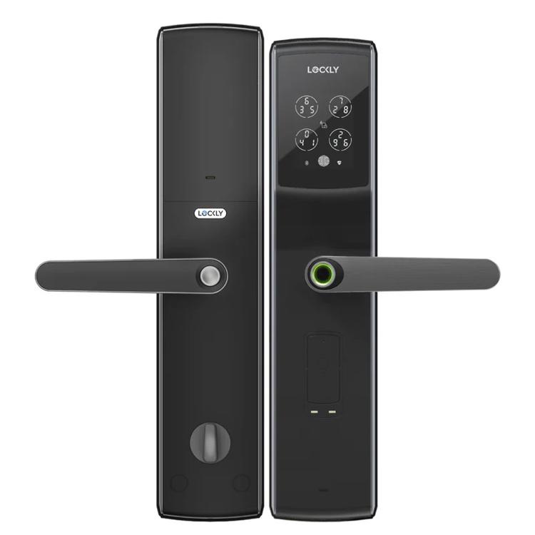 LOCKLY Secure Lux 智能電子門鎖   太空灰